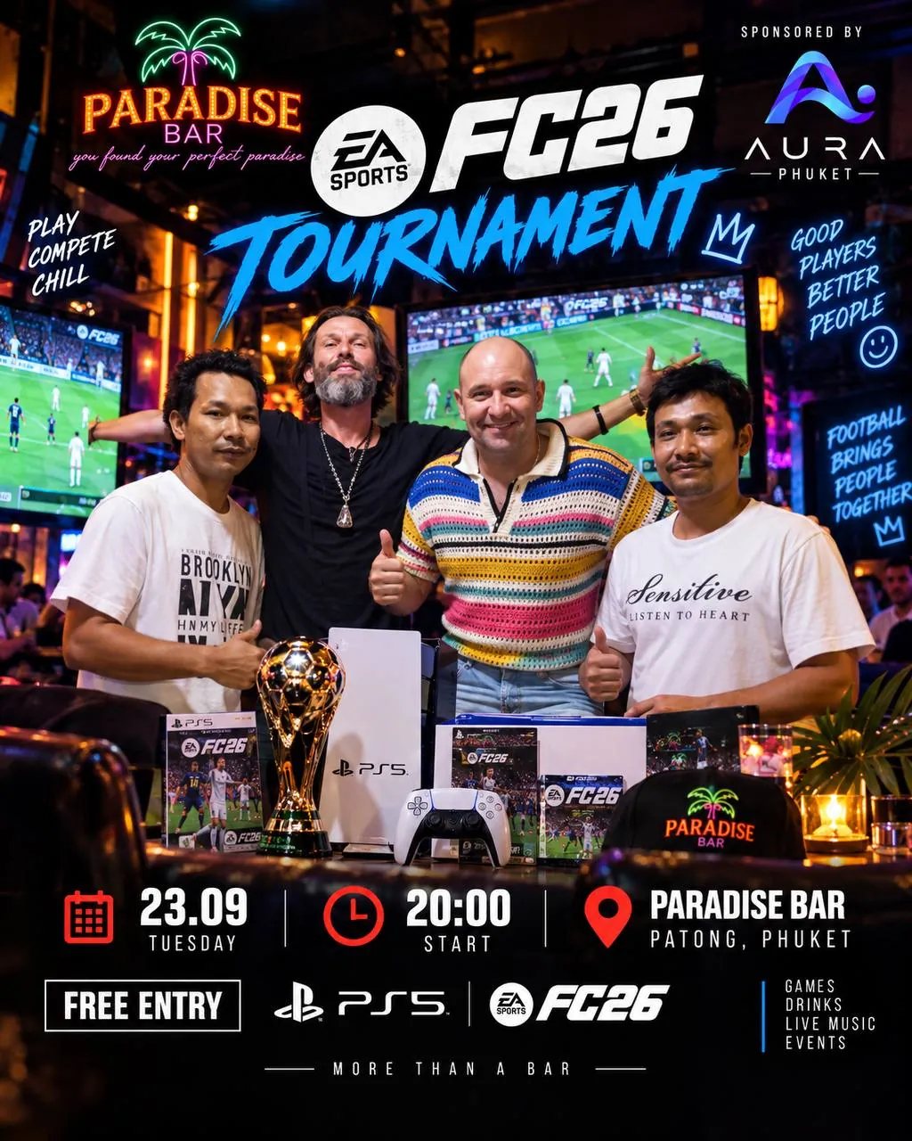 EA SPORTS FC 26 Tournament at Paradise Bar