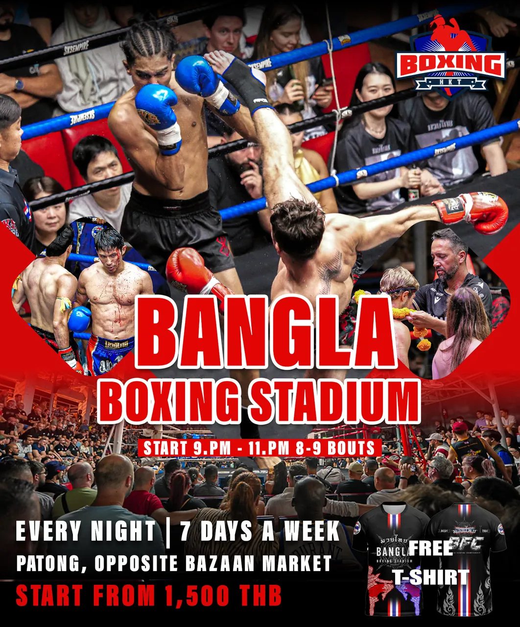 Муай-тай на Bangla Boxing Stadium