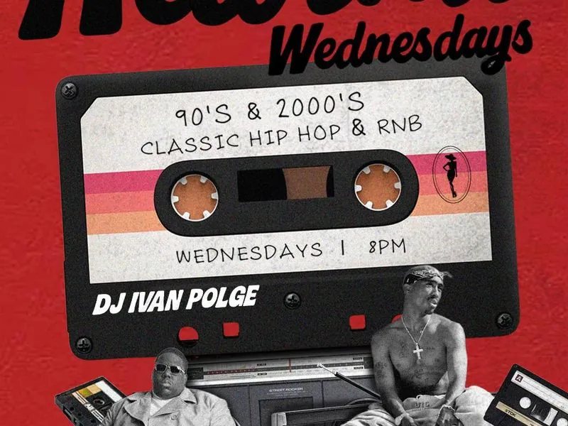 Rewind Wednesdays: классический хип-хоп и RnB 90-х–2000-х с Yvan Polge