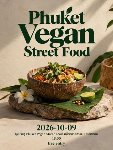 Открытие Phuket Vegan Street Food