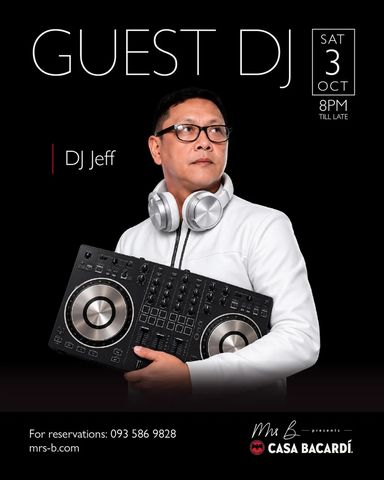 DJ Jeff в Mrs B — Casa Bacardí