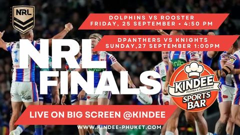 Предварительный финал NRL: Dolphins против Roosters