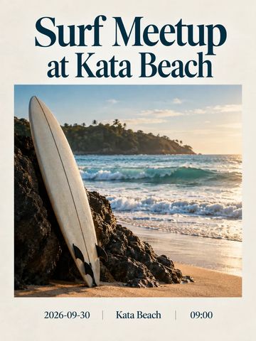 Сёрфинг на Kata Beach