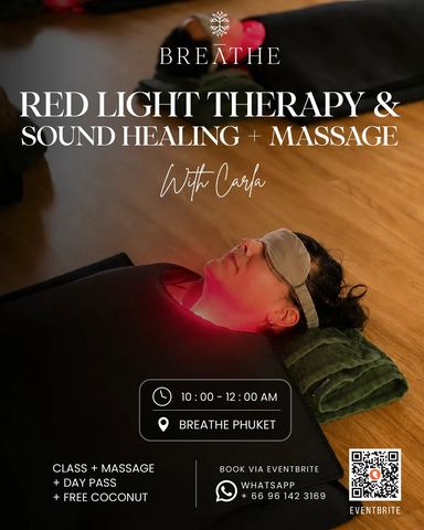 Red Light Therapy & Sound Healing + Massage