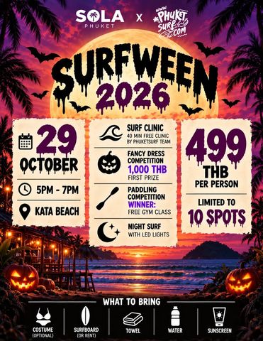 SURFWEEN 2026 — серф-вечеринка на Хеллоуин