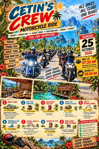 Cetin's Crew Motorcycle Ride