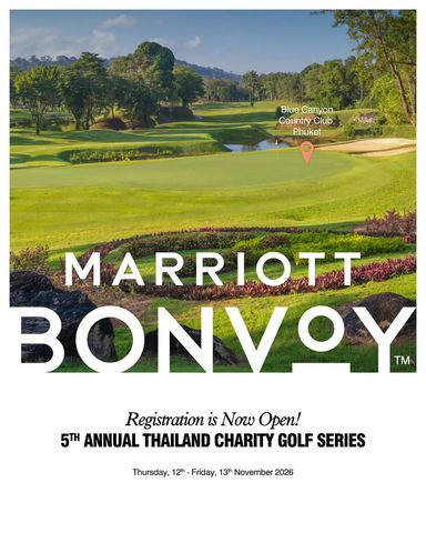 Marriott Bonvoy Charity Golf Day 2026 в Пхукете