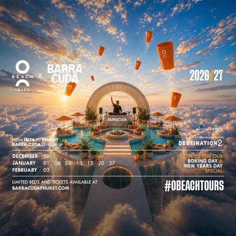 Вечеринка O Beach Ibiza x Barra Cuda
