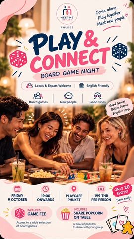 Play & Connect — вечер настольных игр