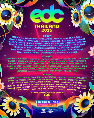 EDC Thailand 2026: День 1