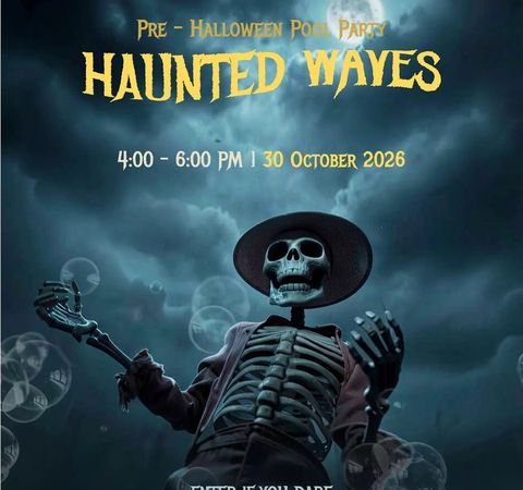 Haunted Waves: Pre-Halloween Pool Party