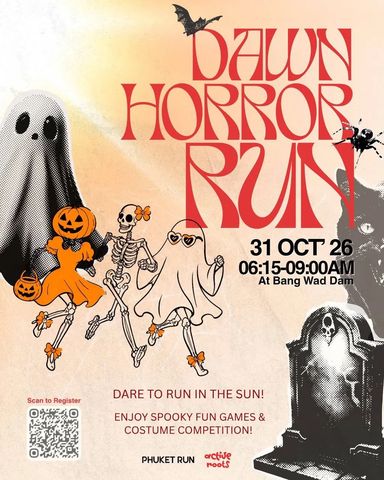 Halloween PhuketRun × Active Roots: Dawn Horror Run