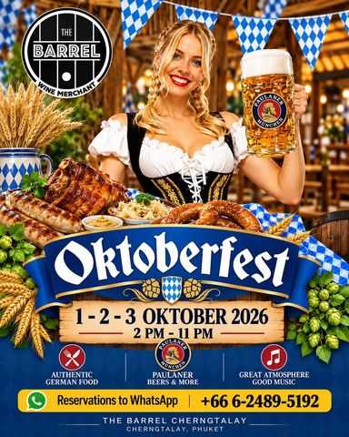 Oktoberfest at The Barrel Cherngtalay