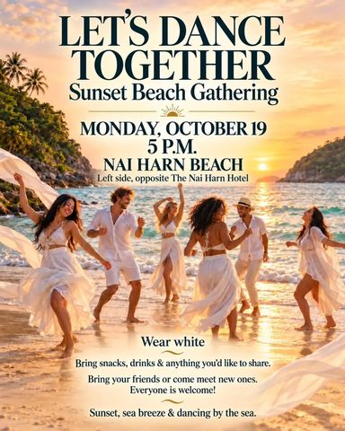 Let's Dance Together: Sunset Beach Gathering