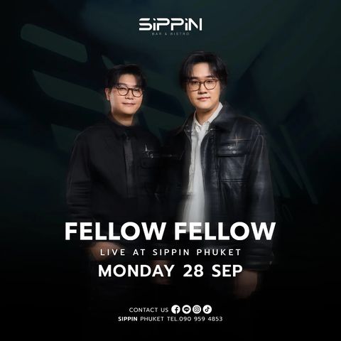 Концерт FELLOW FELLOW в Sippin Phuket