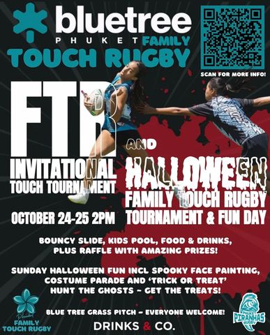 Phuket Family Touch Rugby: Invitational Halloween Touch Tournament