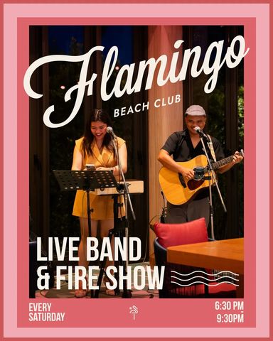 Flamingo Beach Club: Live Music Every Saturday
