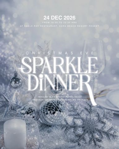 dinner ในคืนวันคริสต์มาส Sparkle