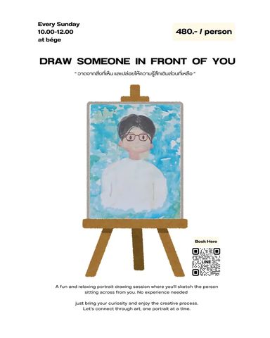 Draw Someone in Front of You